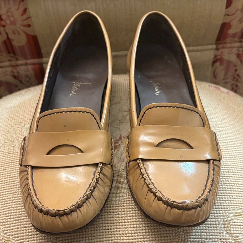 Cole Haan Tan Leather Loafers
